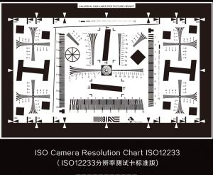 ISO12233分辨率測試卡的分類